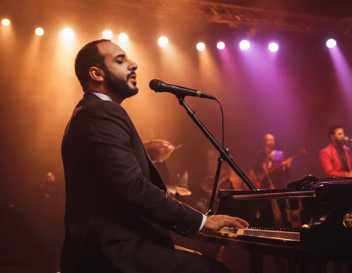 Zusammenarbeit mit bekannten Künstlern - Ibrahim Abd El Farrag: Ein Blick auf das Leben und die Karriere des aufstrebenden Talents
