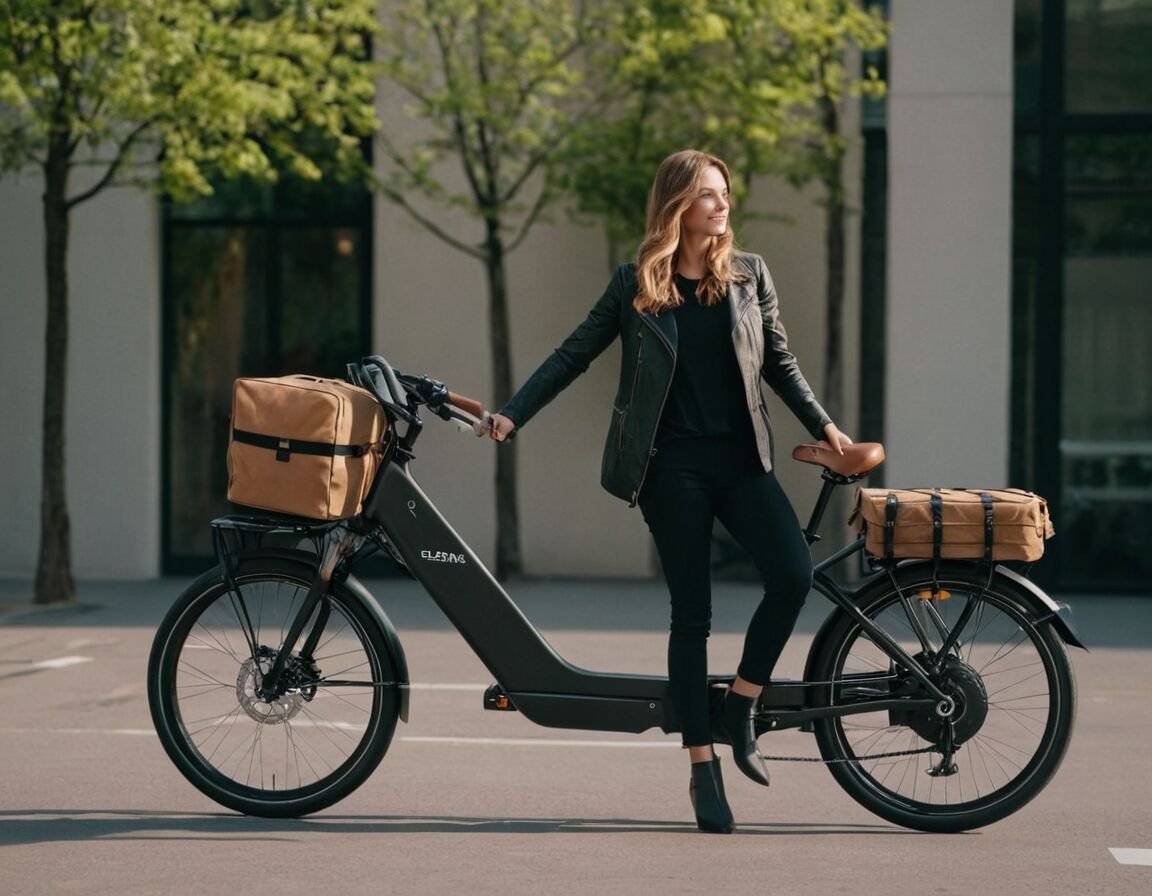 Praktische Features wie Gepäckträger und Zubehör - E-Bike Damen: Die besten Modelle für stilvolles Fahren und nachhaltige Mobilität