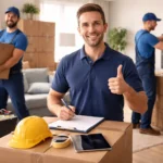 Effizienter Umzugstransport