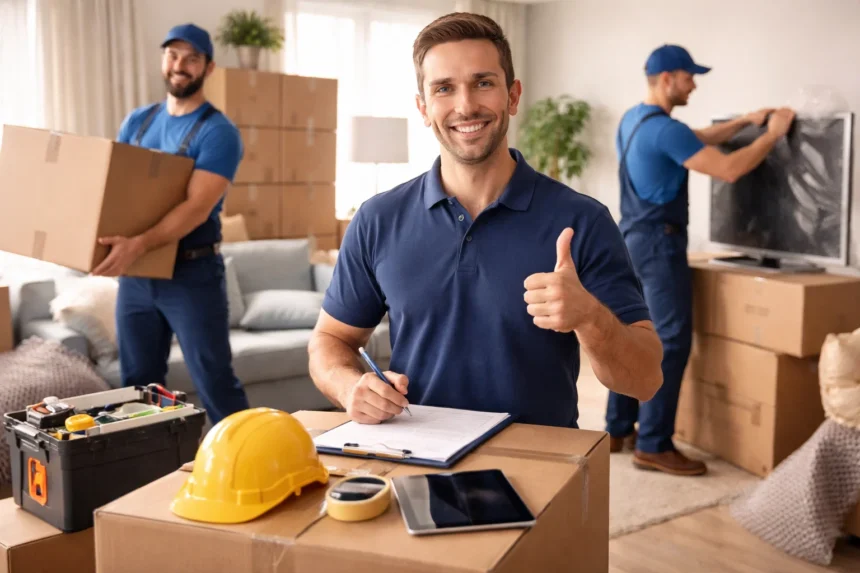 Effizienter Umzugstransport