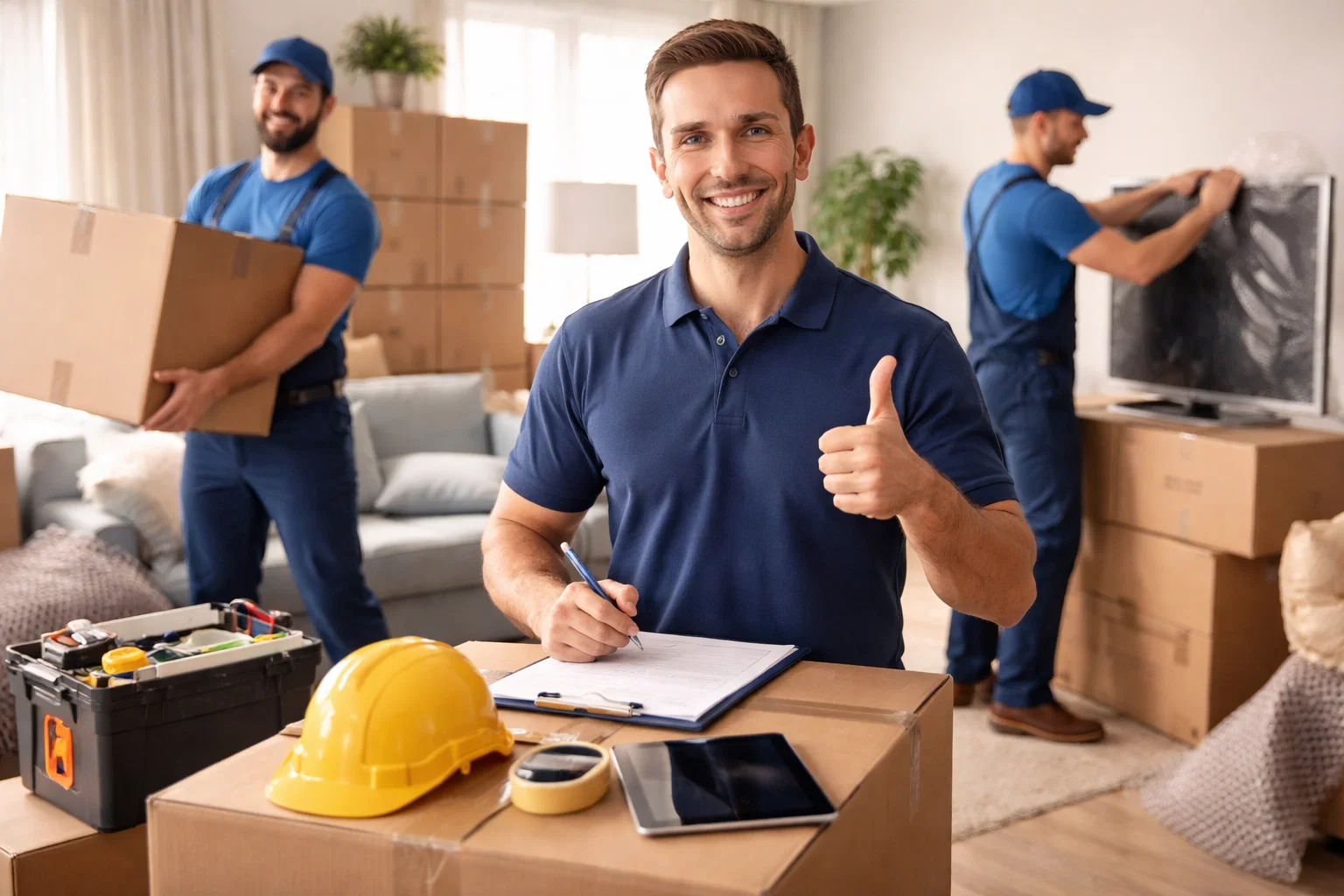 Effizienter Umzugstransport