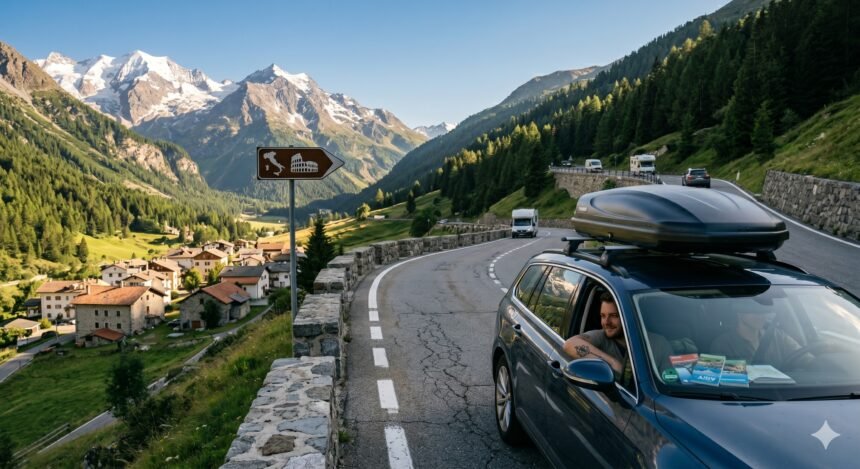 Mit dem Auto Richtung Italien